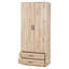 Gianpietro 2 Door Manufactured Wood Wardrobe-1060051825