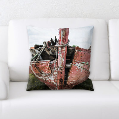 Microsuede Reversible Throw Pillow
