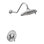 Ensemble de garniture de douche Moi Weymouth Eco-Performance Posi-Temp, valve requise