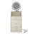 3 in 1 Vanity Desk With mirror and light ,Small makeup vanity set with charging station, With 2 drawers and open storage space, with upholstered stool, Compact Dressing Table Writing Desk for Small Sp-1378135030
