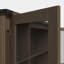 Bibliothèque 78,7 "avec tablettes réglables, tiroirs et portes d'armoire