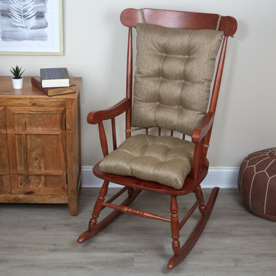 Ensemble de coussins de chaise berçante antidérapants