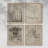 Vintage Sketch LXXX  Framed Print - Set of 4-1481407051-1481407048