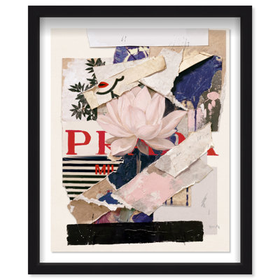 Milano Collage Framed Graphic Art