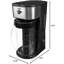 Cafetière et thé glacé Brentwood avec pichet 64 oz - Cafetière automatique avec sélecteur de force, filtre réutilisable et arrêt automatique, bleu-118760711