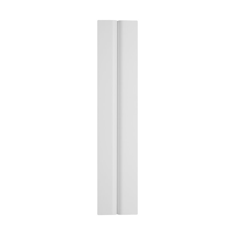Cloak 1 - Light LED Vanity Light, 24" H x 5" W x 1.3" D, Matte White, Aluminum