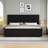 Bed Frame, Upholstered Platform Bed with Velvet Headboard and Footboard, Mattress Foundation with Wooden Slats-1362067955-1362067967