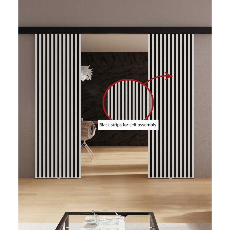 DOOR Belmo 2, 154cm x 205cm, White