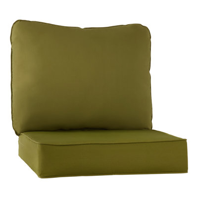 Outdoor 2-Piece Deep Seat Cushion Set