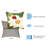  Outdoor Square Pillow Cover & Insert