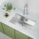 10'' L Undermount Single Bowl Stainless Steel Kitchen Sink