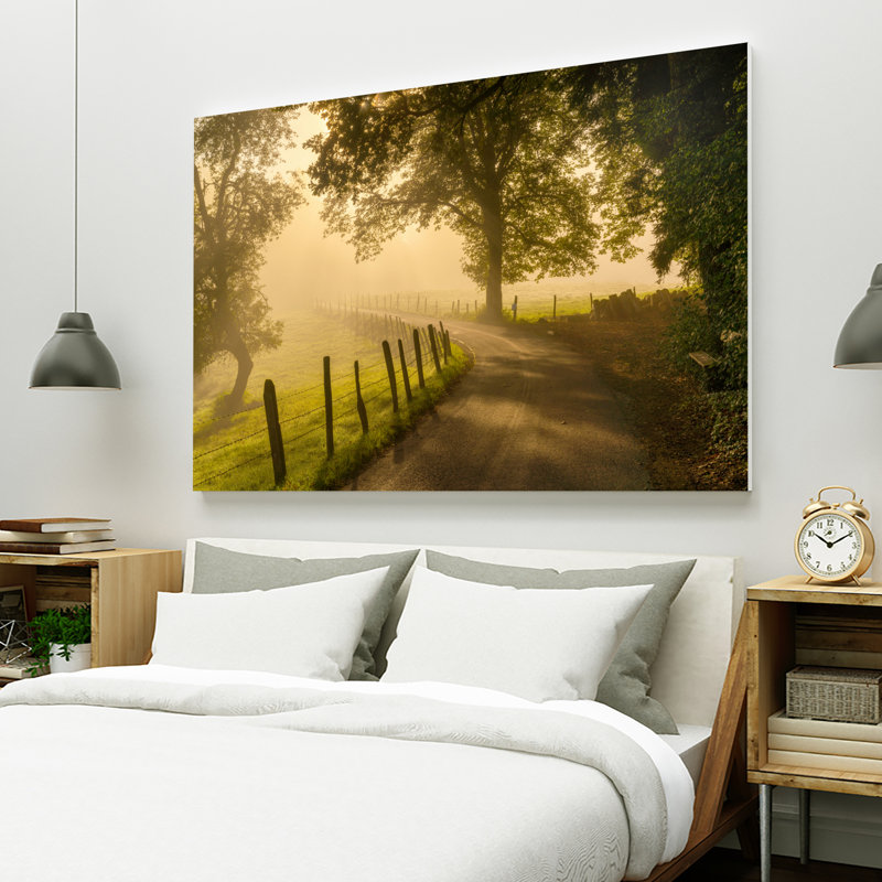 «Morning Walk» par Norbert, H 48 po x l 72 po