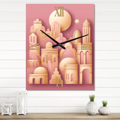 Elea - Horloge murale abstraite