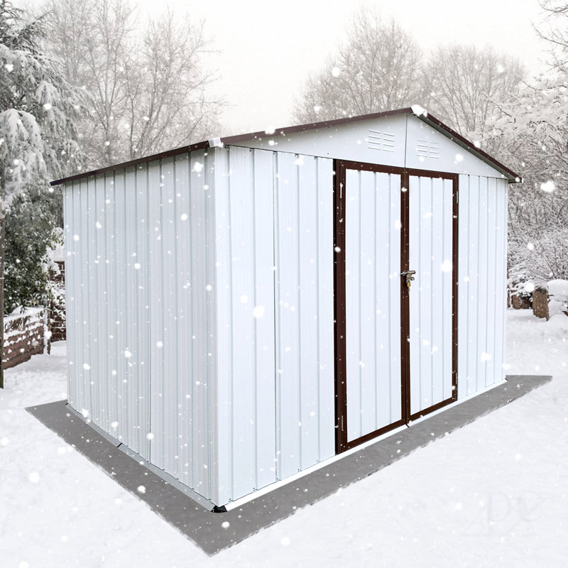 Abri de jardin extérieur en métal 8 x 10 pi