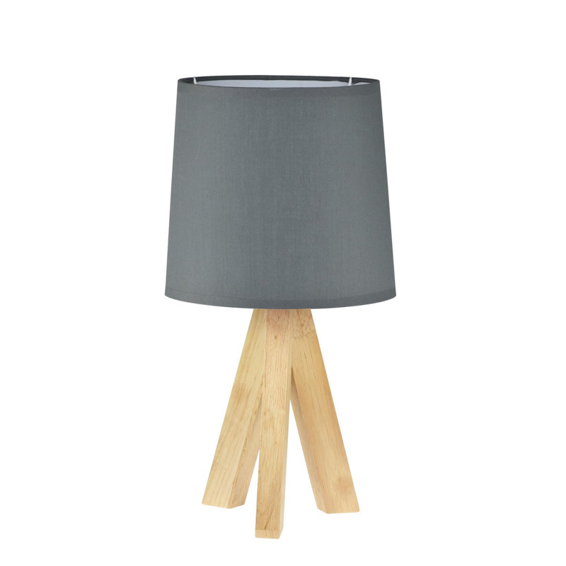 Holladay Solid Wood Tripod Lamp