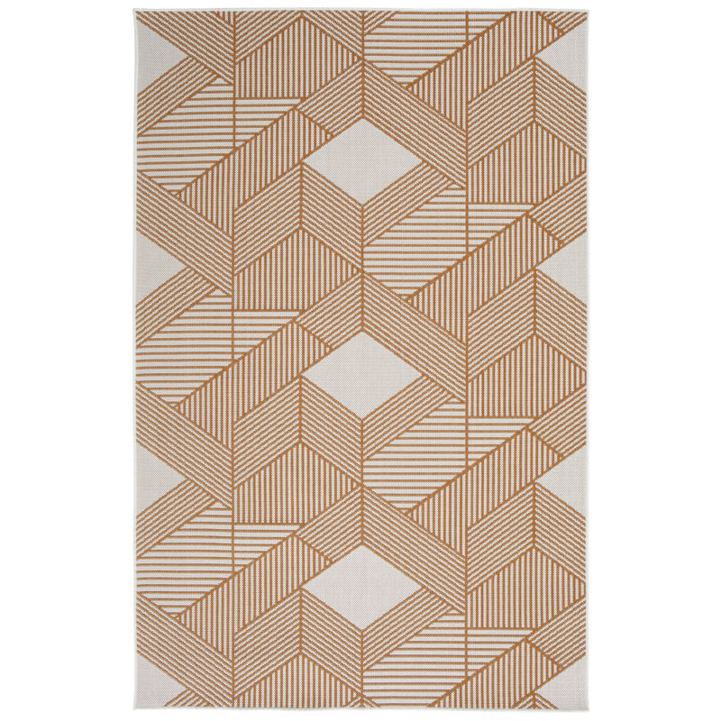 Jalynn Flatweave Indoor/Outdoor Ginger Rug, Rectangle 160 x 230cm