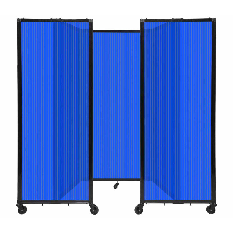 Cloison murale en polycarbonate 360, H 72 po x l 102 po x P 1 po, Galet