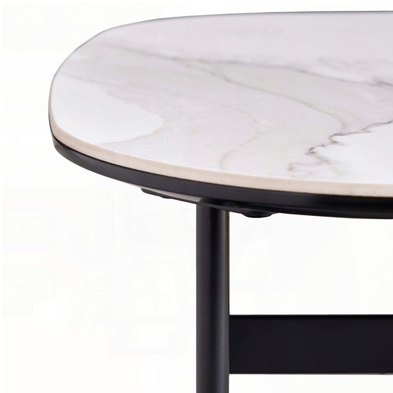 Table basse en céramique à petite poutre