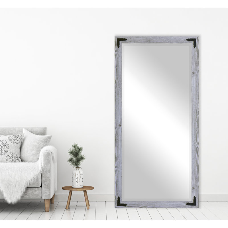 Heavner Solid Wood Flat Mirror, 66" H x 32" W