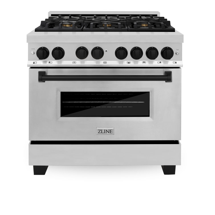 ZLINE Autograph 36" Legacy Dual Fuel Range w/ 6 Burners