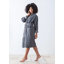 Peignoir 100% coton en ratine avec poches-74494319-74494314
