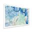 «Blue Luxury Abstract Fluid Art XXV», reproduction sur toile-67394246-67394250