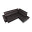 Alvoro Genuine Leather Corner Sofa with Electric Seat Extension & Adjustable Headrests-290766580-290766465