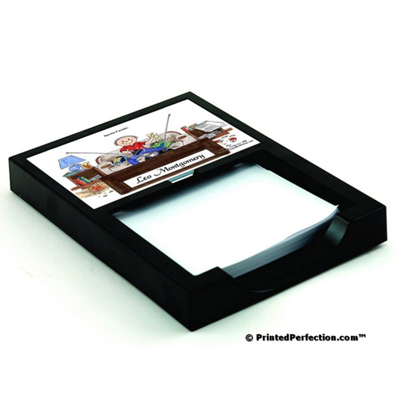 Personalized Couch Potato - Male Memo Holder with 100 Sheets of Memo Paper, Yes