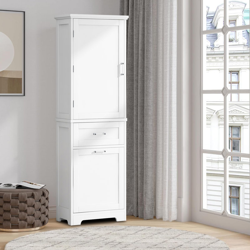 Dondu Freestanding Linen Cabinet