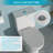 Ceramic One Piece Toilet,Dual Flush With Soft Clsoing Seat