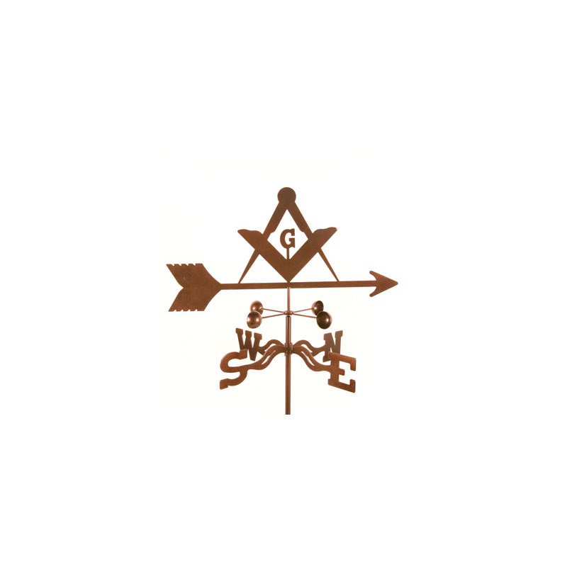 Girouette Masons, Fixé au comptoir