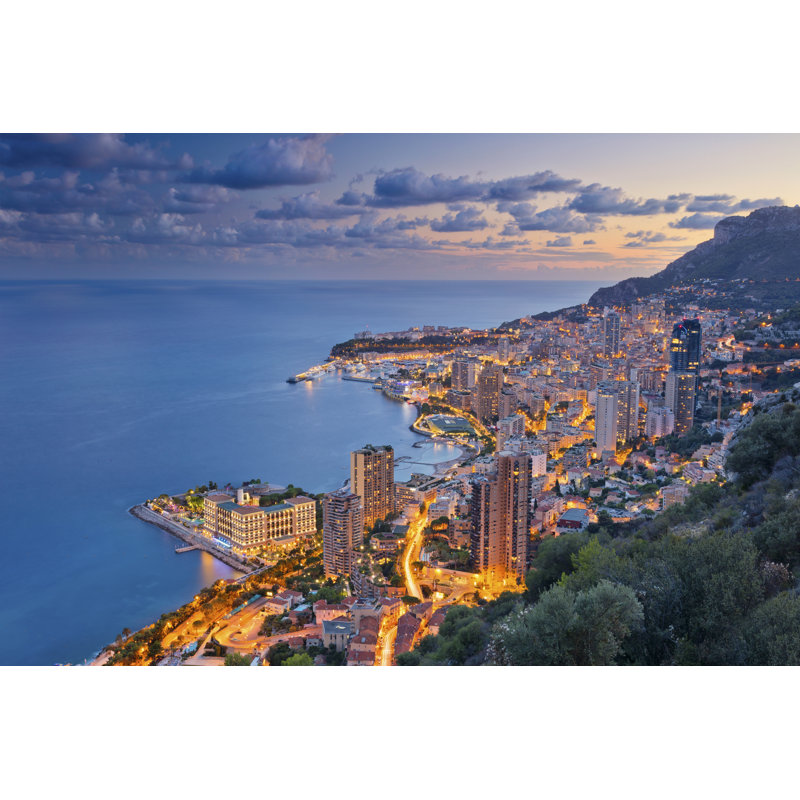 Gudino Monaco by RudyBalasko - Wrapped Canvas Print, 61cm H x 91cm W x 3.8cm D