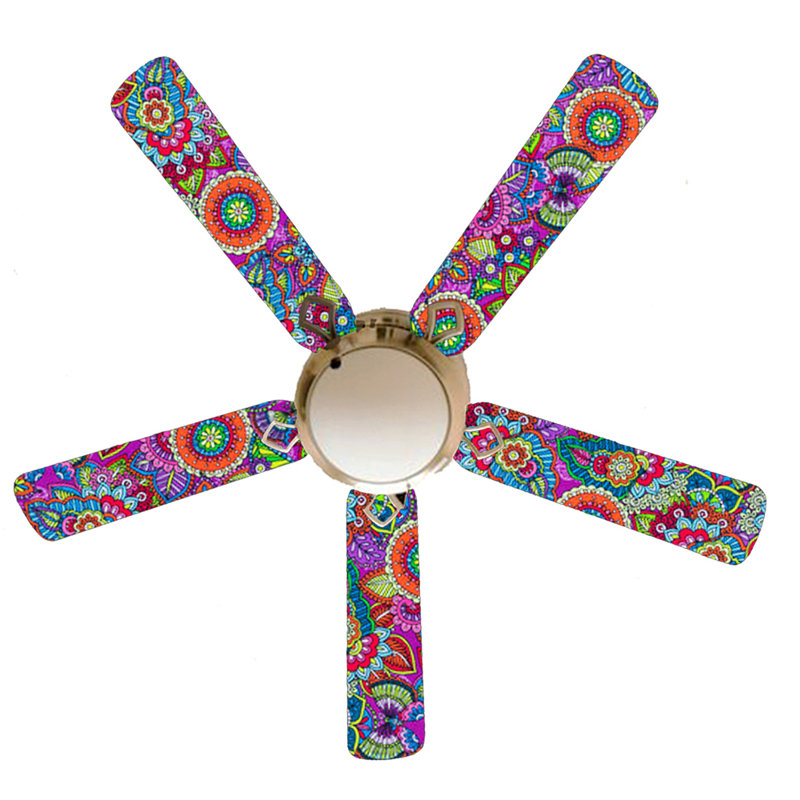Ventilateur de plafond 5 pales 52 "