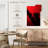 Abarca Saxophone Silhouette On Red-108438543