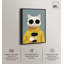 Décoration murale pour chat Cool Art par Art Remedy, cadre noir, 16 x 24-909463608-909463610