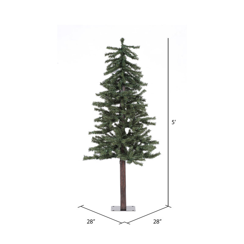 Arbre de Noël artificiel naturel, H 5 pi