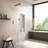 10" Rainfall Shower Head Complete Shower System with Rough-in Valve-102487790