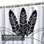 Rideau de douche avec 12 crochets Shape-1244198804