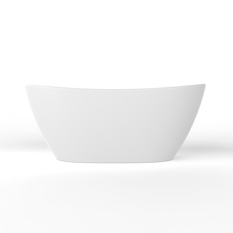 artificial stone solid surface freestanding bathroom bathtub