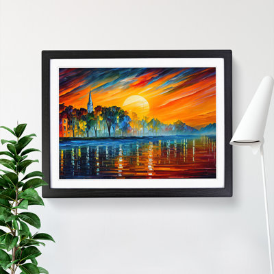 Glowing Sunrise Vol.3 - Framed Print