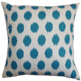 Polka Dots Cotton Reversible Throw Pillow