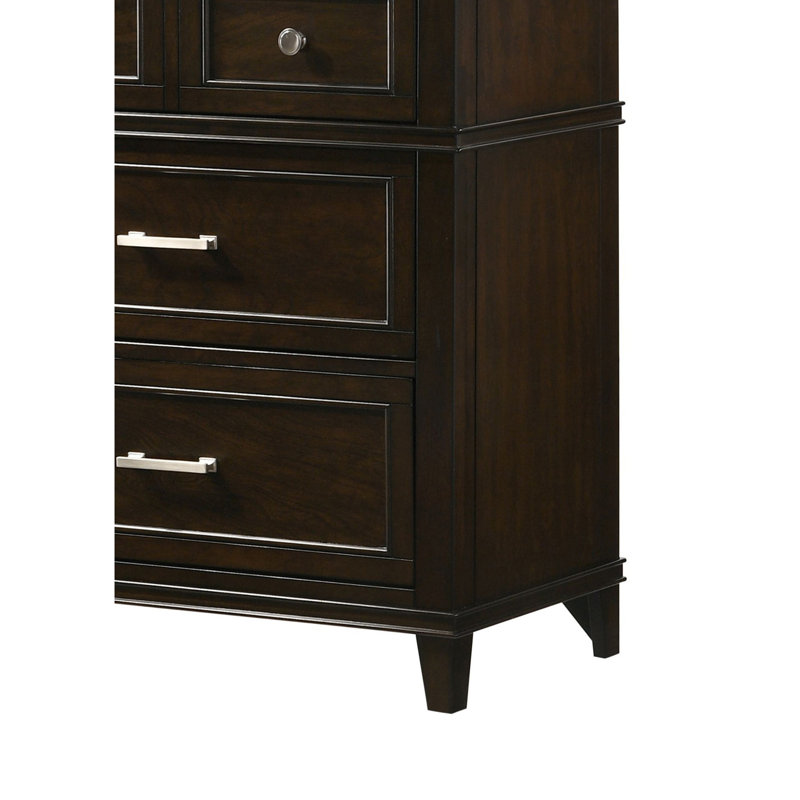 Merlot 6 Drawer Dresser, Espresso