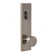 Handleset with Deadbolt and Transitional Door and Rosette