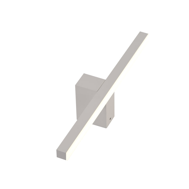 Amiayah LED Spotlight, White, 11 H x 90 W x 7 D cm
