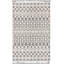Tapis de couloir contemporain de couleur beige et gris Britnie-945484536