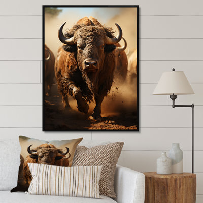 Kembre Native Art Buffalo Thunder - impression