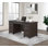 Solid Hardwood and Oak Veneer Desk
