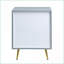 Table de chevet 2 tiroirs Gaines Gray