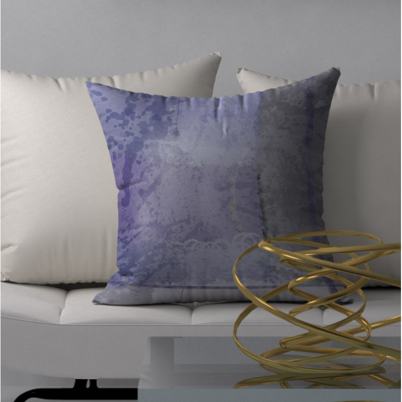 Housse de coussin carrée décorative robuste Ecstatic, 24" X 24"
