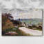 «The Road at Vetheuil», 1878, toile tendue avec châssis-2092172583